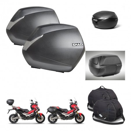 SHAD Baul maleta + soporte montaje maletas SH36 accesorios KIT-472787