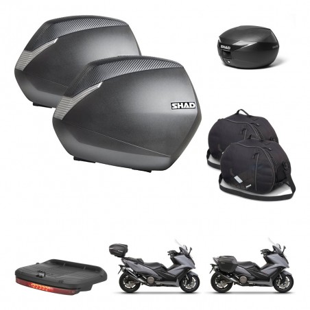 SHAD Baul maleta + soporte montaje maletas SH36 accesorios KIT-472805