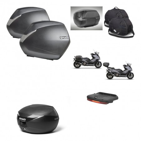 SHAD Baul maleta + soporte montaje maletas SH36 accesorios KIT-472817