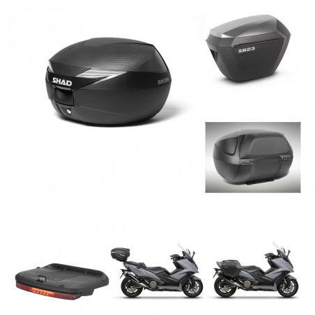 SHAD Maletas sh23 alu + soporte montaje Baul maleta accesorios KIT-472821