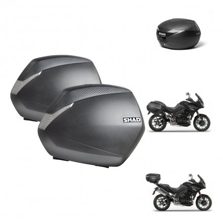 SHAD Baul maleta + soporte montaje maletas SH36 KIT-472846