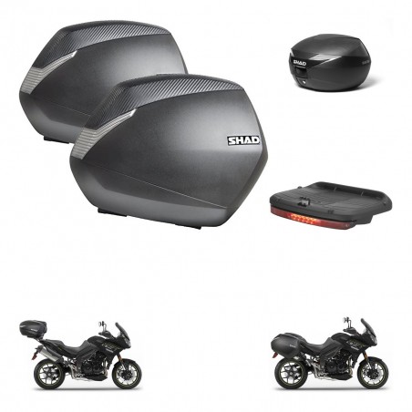 SHAD Baul maleta + soporte montaje maletas SH36 accesorios KIT-472852