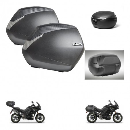 SHAD Suitcase trunk + mounting bracket SH36 suitcases accessories KIT-472858