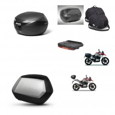SHAD Maletas SH35 PREMIUM + soporte montaje Baul maleta accesorios KIT-472940