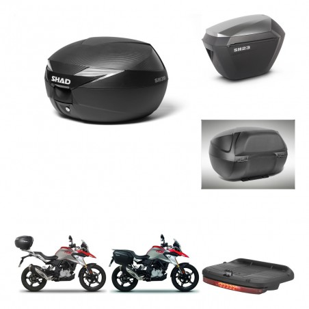 SHAD Maletas sh23 alu + soporte montaje Baul maleta accesorios KIT-472941