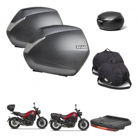 SHAD Baul maleta + soporte montaje maletas SH36 accesorios KIT-472949