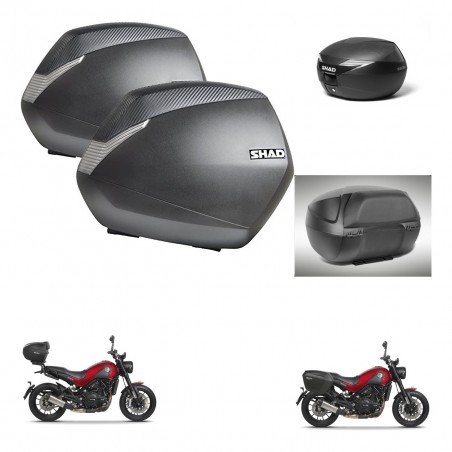 SHAD Baul maleta + soporte montaje maletas SH36 accesorios KIT-472954