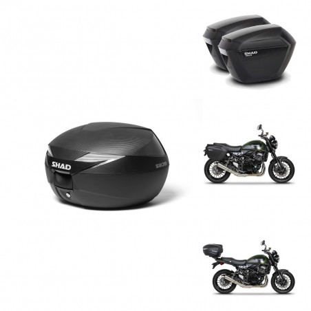 SHAD Maletas sh23 + soporte montaje Baul maleta KIT-472992