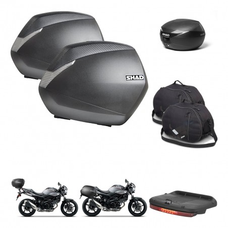 SHAD Baul maleta + soporte montaje maletas SH36 accesorios KIT-473021