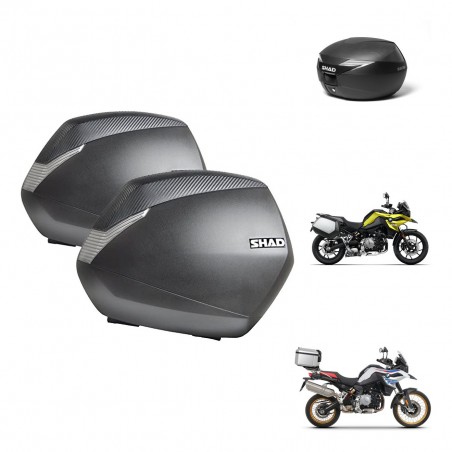 SHAD Baul maleta + soporte montaje maletas SH36 KIT-473038