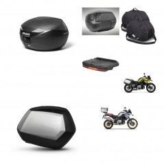 SHAD SH35 PREMIUM suitcases + mounting bracket suitcase trunk accessories KIT-473060