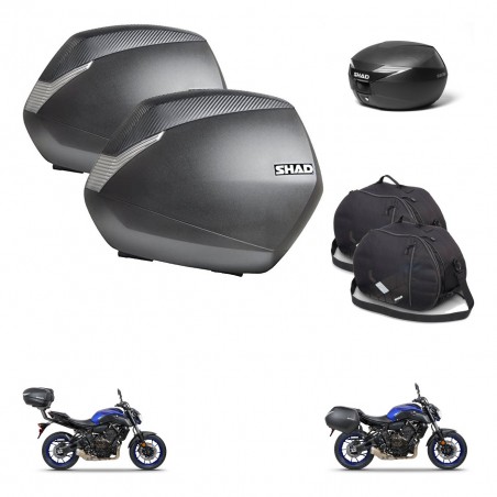 SHAD Baul maleta + soporte montaje maletas SH36 accesorios KIT-473063