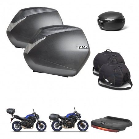 SHAD Baul maleta + soporte montaje maletas SH36 accesorios KIT-473069