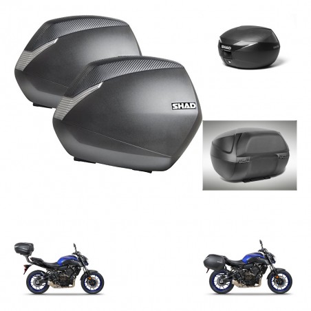 SHAD Baul maleta + soporte montaje maletas SH36 accesorios KIT-473074