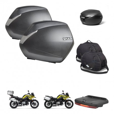 SHAD Baul maleta + soporte montaje maletas SH36 accesorios KIT-473093