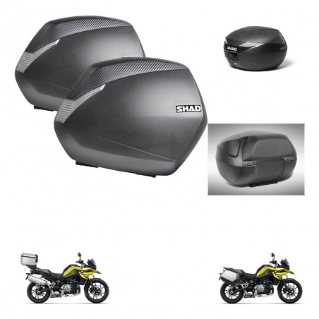 SHAD Baul maleta + soporte montaje maletas SH36 accesorios KIT-473098