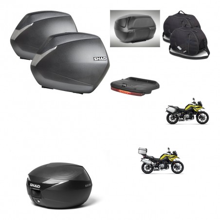SHAD Baul maleta + soporte montaje maletas SH36 accesorios KIT-473105