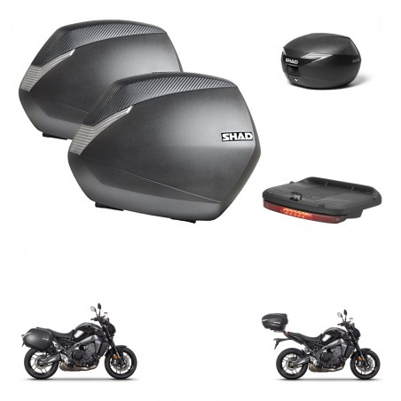 SHAD Baul maleta + soporte montaje maletas SH36 accesorios KIT-473164