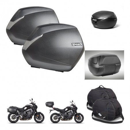SHAD Baul maleta + soporte montaje maletas SH36 accesorios KIT-473171
