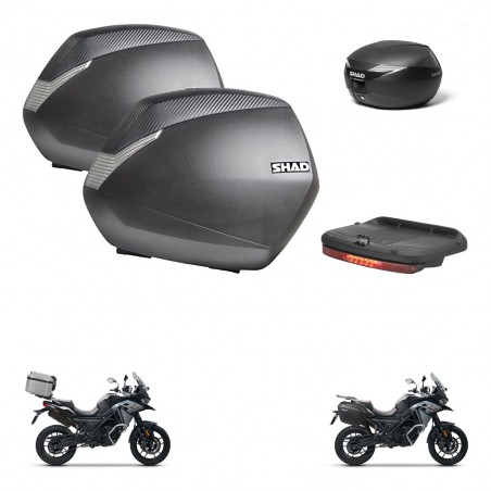 SHAD Suitcase trunk + mounting bracket SH36 suitcases accessories KIT-473260