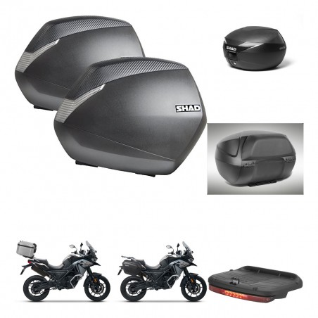 SHAD Baul maleta + soporte montaje maletas SH36 accesorios KIT-473272