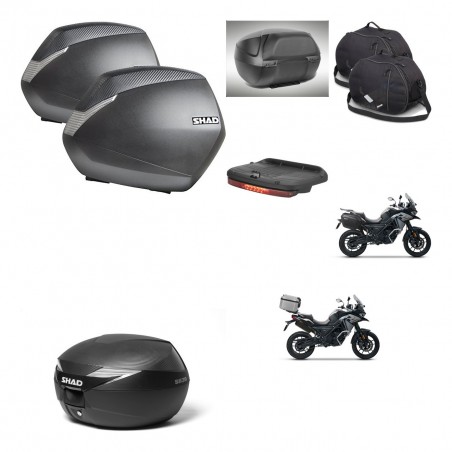 SHAD Baul maleta + soporte montaje maletas SH36 accesorios KIT-473273