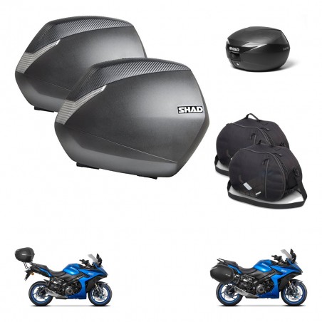 SHAD Baul maleta + soporte montaje maletas SH36 accesorios KIT-473303