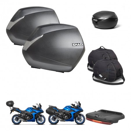 SHAD Baul maleta + soporte montaje maletas SH36 accesorios KIT-473309