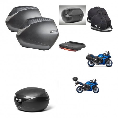 SHAD Baul maleta + soporte montaje maletas SH36 accesorios KIT-473321