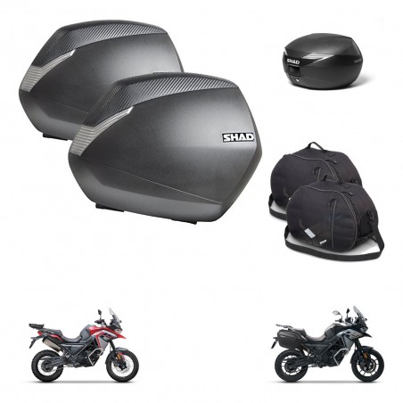 SHAD Baul maleta + soporte montaje maletas SH36 accesorios KIT-473327