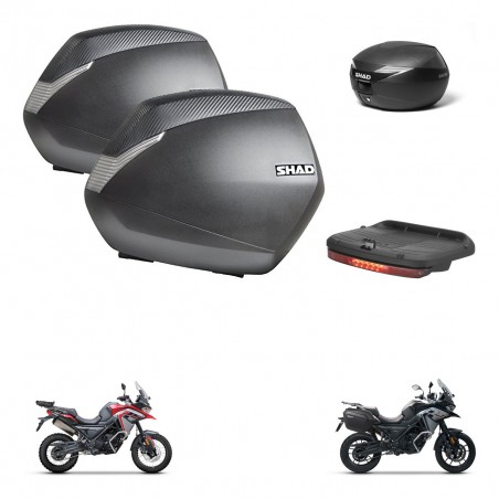 SHAD Baul maleta + soporte montaje maletas SH36 accesorios KIT-473332