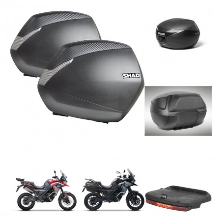 SHAD Baul maleta + soporte montaje maletas SH36 accesorios KIT-473344