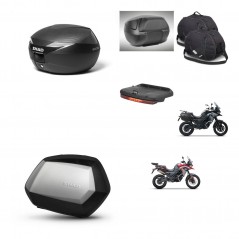 SHAD Maletas SH35 PREMIUM + soporte montaje Baul maleta accesorios KIT-473348