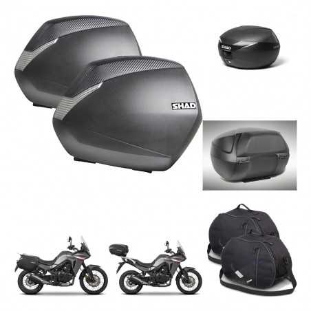 SHAD Baul maleta + soporte montaje maletas SH36 accesorios KIT-473363
