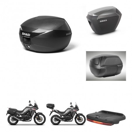 SHAD Maletas sh23 alu + soporte montaje Baul maleta accesorios KIT-473373