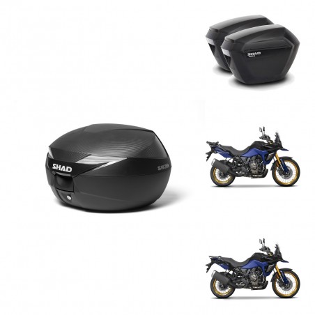 SHAD Maletas sh23 + soporte montaje Baul maleta KIT-473400