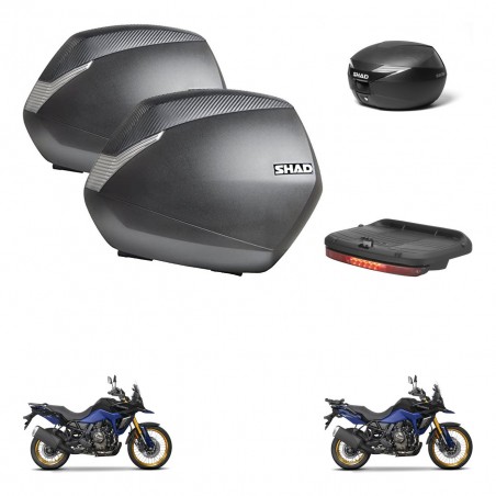 SHAD Baul maleta + soporte montaje maletas SH36 accesorios KIT-473404