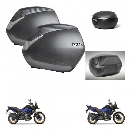 SHAD Baul maleta + soporte montaje maletas SH36 accesorios KIT-473410