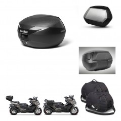 SHAD Maletas SH35 PREMIUM + soporte montaje Baul maleta accesorios KIT-473462