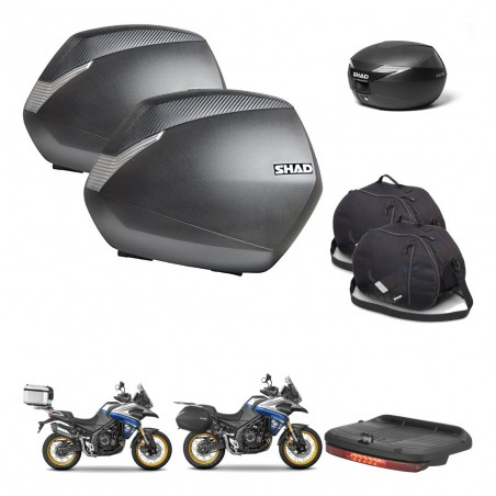 SHAD Baul maleta + soporte montaje maletas SH36 accesorios KIT-473477