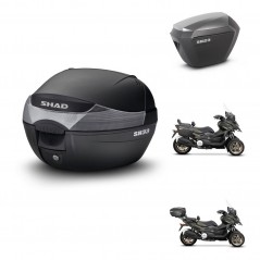 SHAD Maletas sh23 alu + soporte montaje baul SH33 KIT-473713