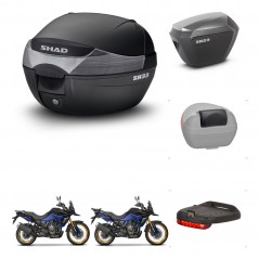 SHAD Maletas sh23 alu + soporte montaje baul SH33 accesorios KIT-473759