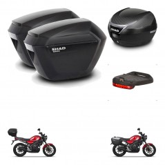 SHAD Baul SH34 + soporte montaje maletas sh23 accesorios KIT-473786
