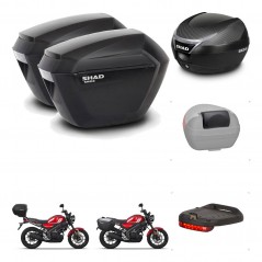 SHAD Baul SH34 + soporte montaje maletas sh23 accesorios KIT-473790