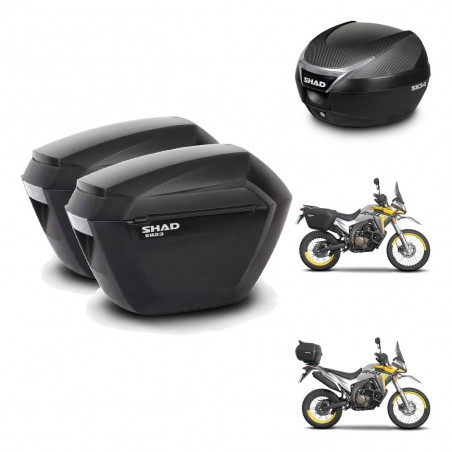 SHAD Baul SH34 + soporte montaje maletas sh23 KIT-473808