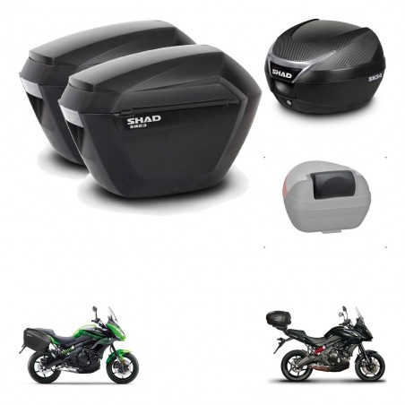 SHAD Trunk SH34 + mounting bracket suitcases sh23 accessories KIT-473852