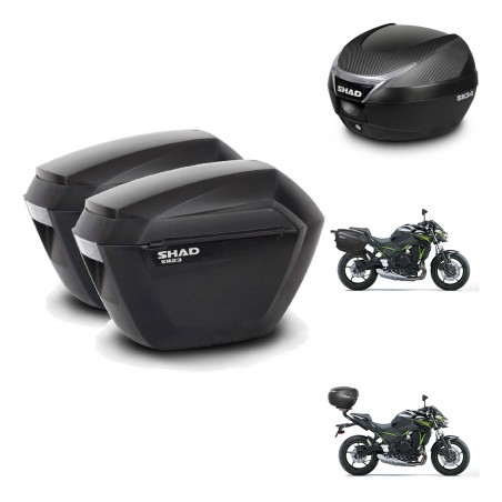 SHAD Baul SH34 + soporte montaje maletas sh23 KIT-473896