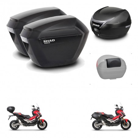 SHAD Baul SH34 + soporte montaje maletas sh23 accesorios KIT-473908