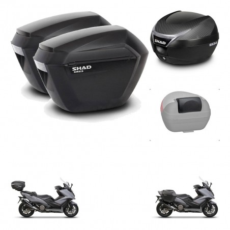 SHAD Trunk SH34 + mounting bracket suitcases sh23 accessories KIT-473924