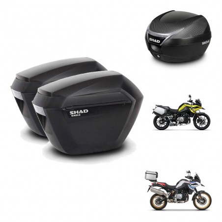SHAD Baul SH34 + soporte montaje maletas sh23 KIT-474000